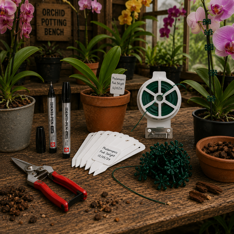 Orchid Clips, Tools & Pest Control