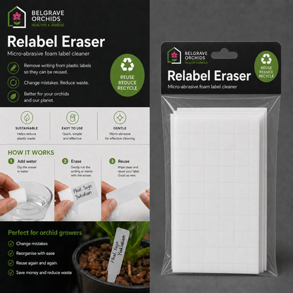 Reusable Label Kit — iDenti-Pen x 2, Relabel Eraser & Flat Labels x 20